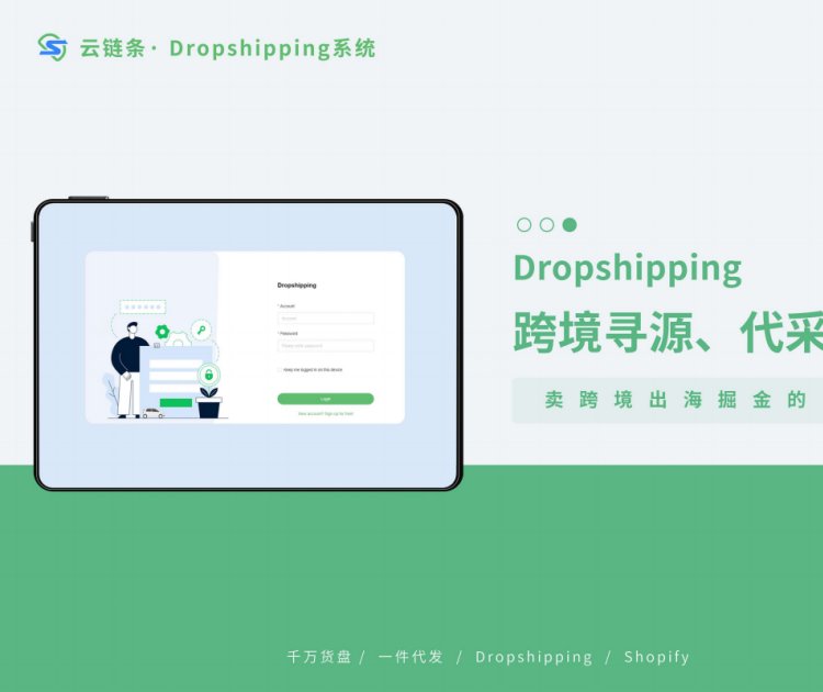 通曉網絡 海云鏈條dropshipping系統 跨境尋源 代發(fā)